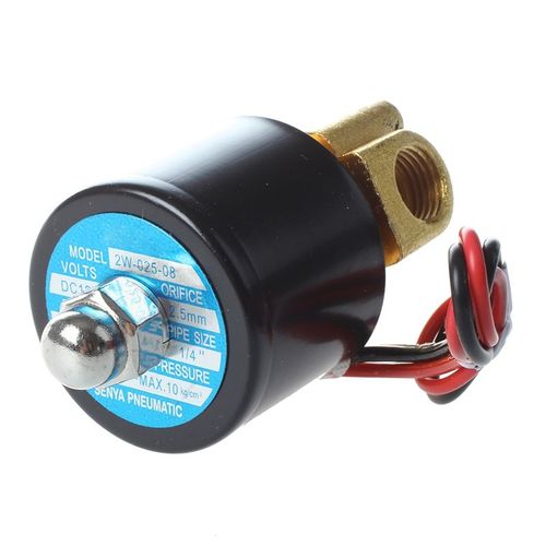 Électrovanne Électrique De Cc 12V 1/4 Inch Pour L'Eau D'Air/Valve En Laiton De Remplacement De Haute Qualité Pour L'Usage Avec Des Canalisations Dans 9109-May14A09481