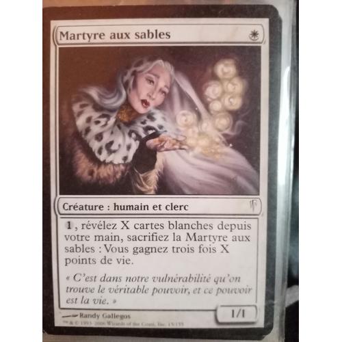 Martyre Aux Sables Souffle Glaciaire Carte Magic