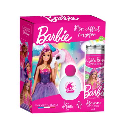 Barbie Mon Coffret Magique Edt 30ml + Brume Parfumée Corps & Cheveux 100ml 