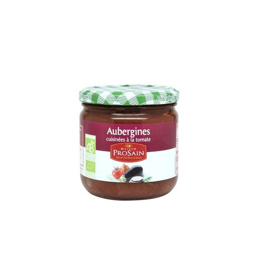 Aubergines Cuisinees A La Tomate 345g