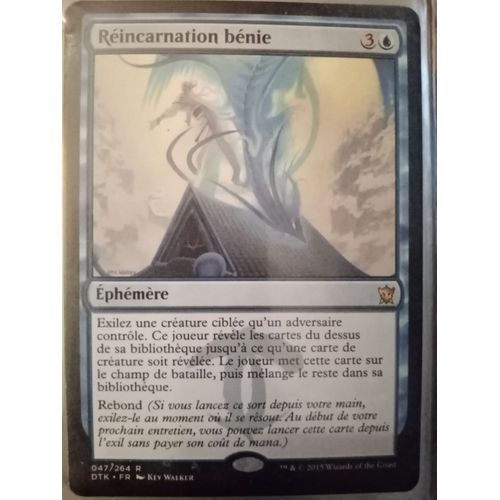 Réincarnation Bénie Les Dragons De Tarkir Carte Magic