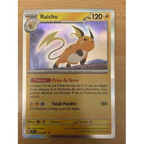 (2283) Raichu 19/91 Pokemon 
