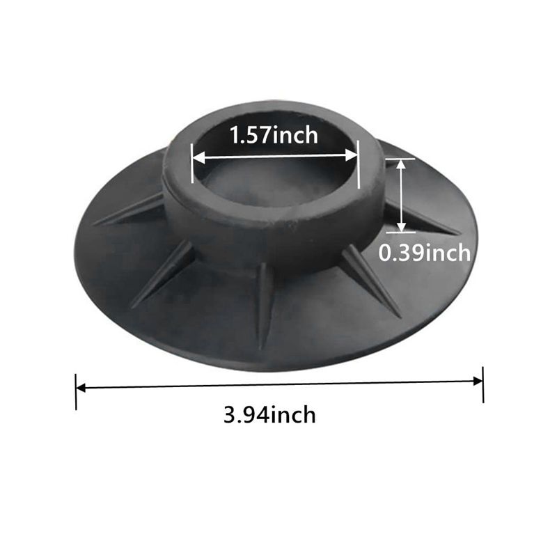 Support Anti Choc Et Anti Bruit Pour Machine  Laver, 8 Pic... - 3