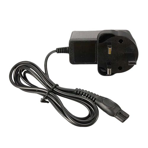 Adaptateur De Cordon De Chargeur D'Alimentation Pour Rasoir, 2 Pièces, Hq8505 Hq7380 Hq8500 (Prise Britannique) 9109-May14A10942