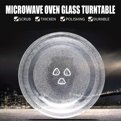 Plateau Tournant En Verre Pour Four À Micro Ondes, Universel, Adapté À Midea Et À De Nombreuses Marques Épaisses, 245 Mm 9109-May14A11269
