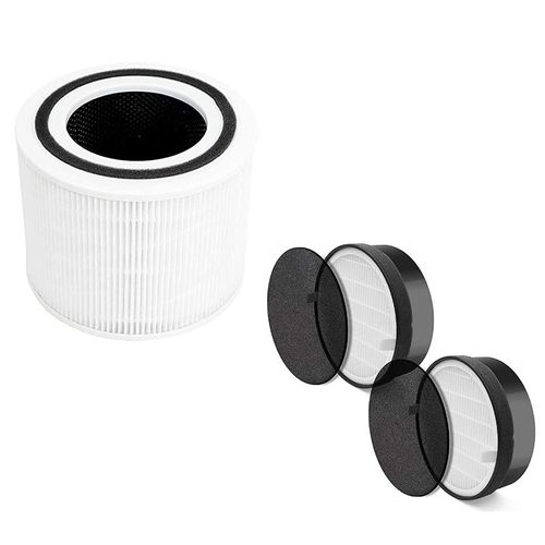 Filtre Hepa Pour Levoit Noyau 300 Et Noyau P35, Véritable Hepa Avec Filtre À Charbon Actif Pour Levoit Lv H132 Purificateur D'Air 9109-May14A11185