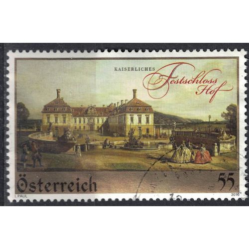 Autriche 2010 Oblitéré Used Festsschloss Hof Palais Impérial Château Su