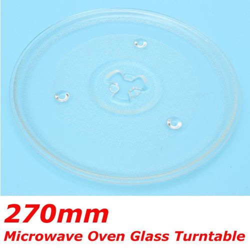Plateau Tournant Universel En Verre Pour Four À Micro Ondes De 270Mm, Palette Plate De Type Y Pour Midea Et La Plupart Des Marques 9109-May14A11472