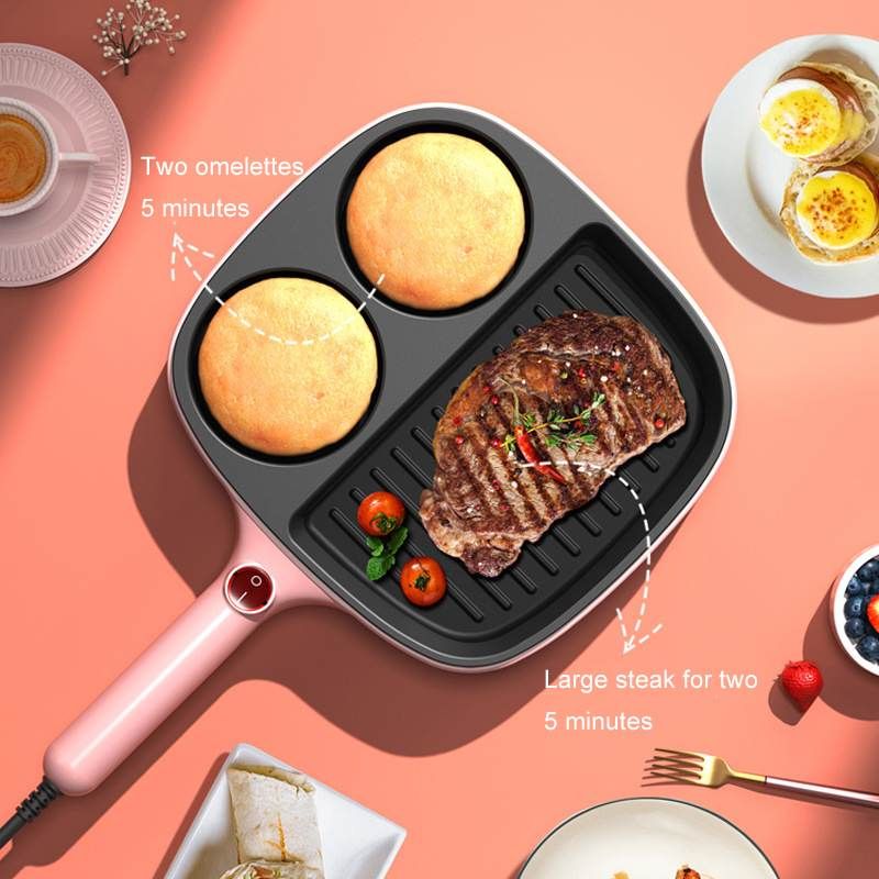 Pole  Omelette lectrique 3 En 1, 900W, Multi Usage, Pour ... - 3