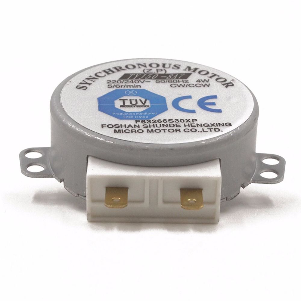 Moteur Ac 220-240V 4W 6Rpm 48Mm Pour Plateau De Four  Micro... - 4
