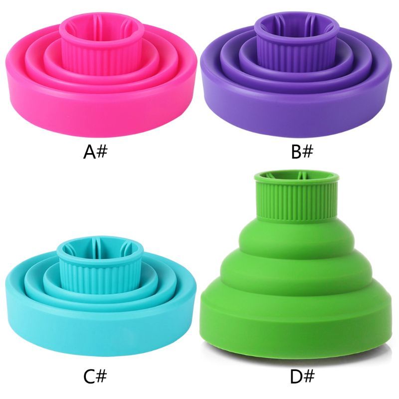 Diffuseur Pour Sche Cheveux En Silicone, Pour Cheveux pais... - 3