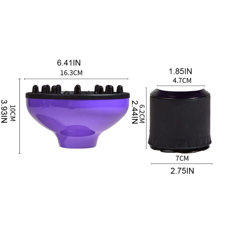Diffuseur De Cheveux Universel Professionnel, Accessoire Pou... - 4