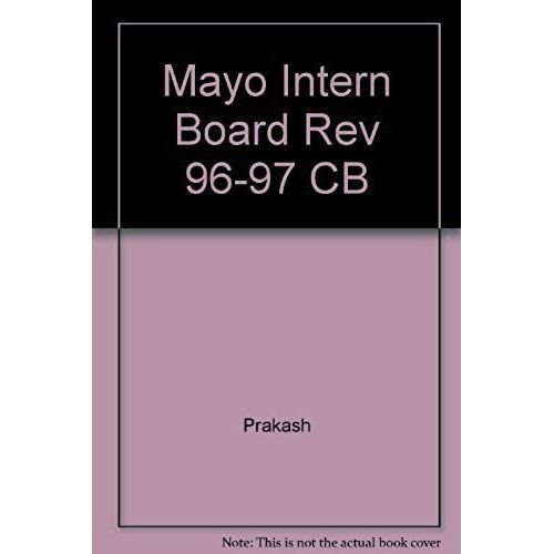 Mayo Internal Medicine Board Review 1996-97