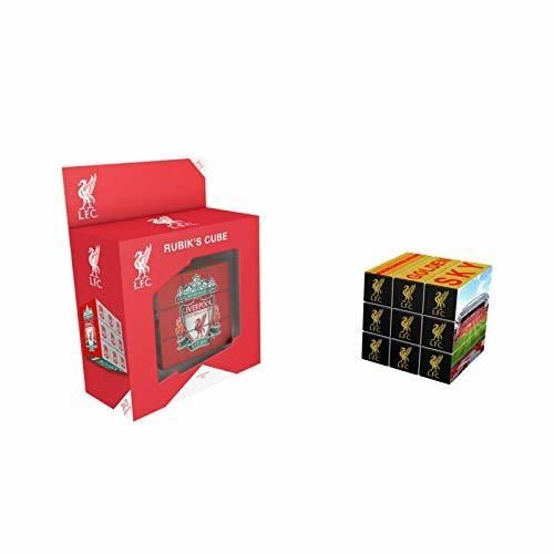 Paul Lamond 7237 Liverpool Football Club Rubik's Cube, Red