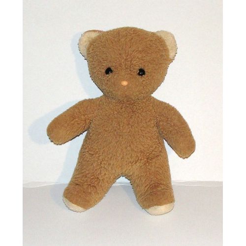 Peluche Ours Pastel Ancien Doudou Ours Marron 37 Cm