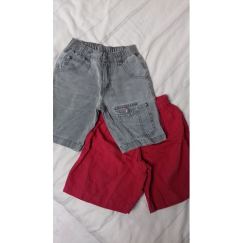 Short Cyrillus Et Short Rouge Ans