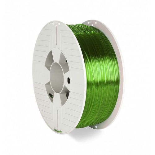 Verbatim 55057 Filament PETG 1.75mm verde (transparent) 1kg