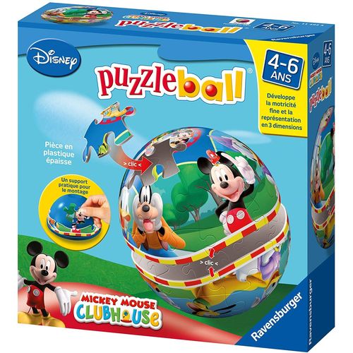 Puzzle 24 Pièces Puzzle Ball 24 Pièces - Mickey : Mickey Et Ses Amis