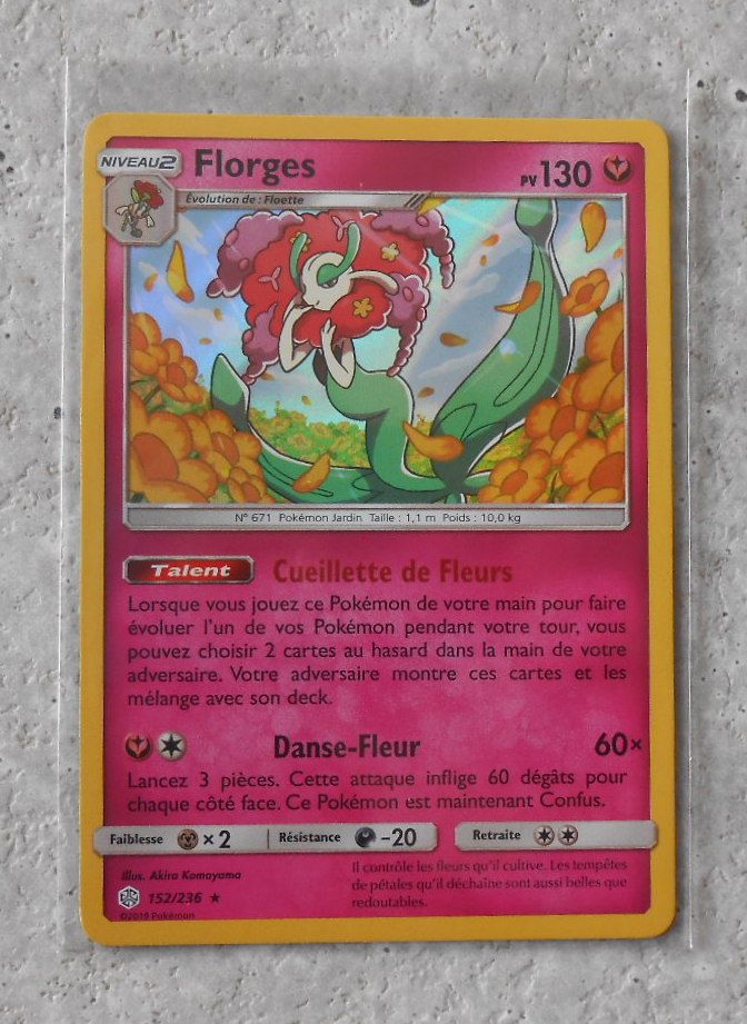 Florges Holo 152/236 - Sl12 - Eclipse Cosmique - Vf