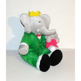 peluche babar hauteur 22 cm