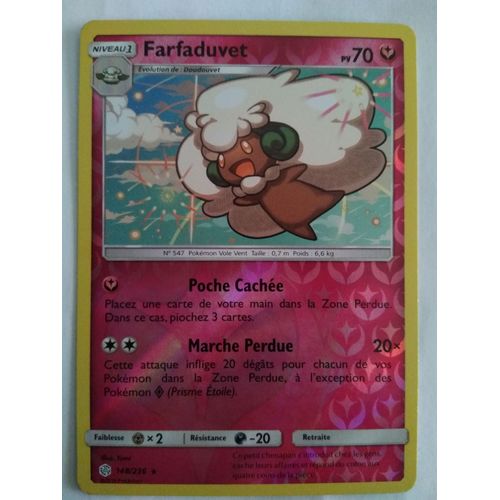 Carte Pokémon Francaise Reverse 148 /236 Farfaduvet Éclipse Cosmique