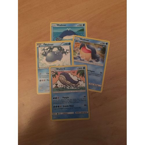 (2141) Wailmer X3 + Wailord Pokemon