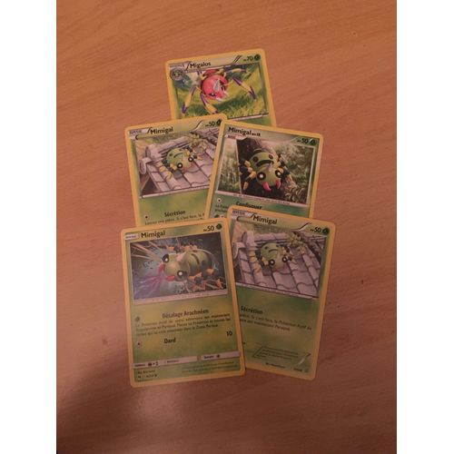 (2129) Migalos + 4x Mimigal Pokemon