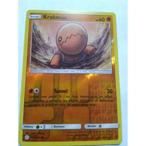 Carte Pokémon Française Reverse 108 /236 Kraknoix Éclipse Cosmique