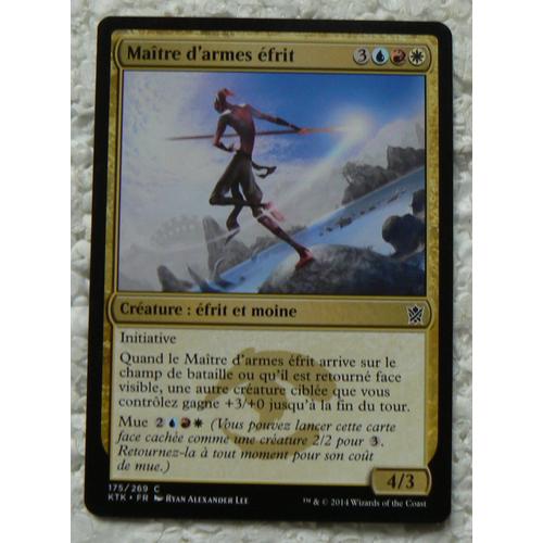 Maitre D'armes Efrit - Créature - Khans De Tarkir - Commune - Vf