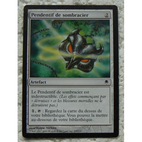 Pendentif De Sombracier - Artefact - Sombracier - Commune - Vf