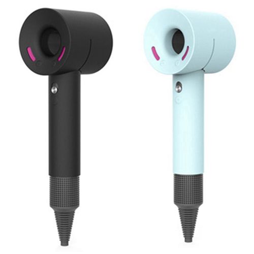 Housse Pour Sèche Cheveux Dyson, 2 Pièces, Housse En Gel De Silicone Souple, Supersonic, Noir Et Bleu 9109-May14A17613
