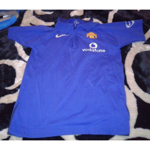 Polo Manchester United Vodafone Nike Taille 10 Ans ..