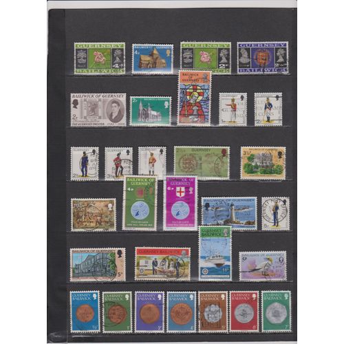 Guernesey Lot De Timbres N°1