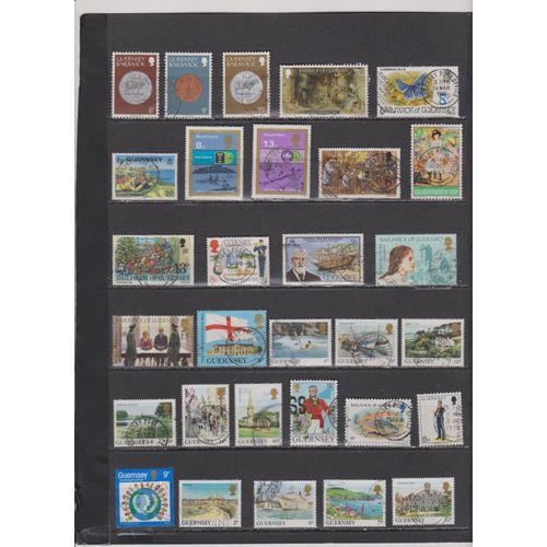 Guernesey Lot De Timbres N°2