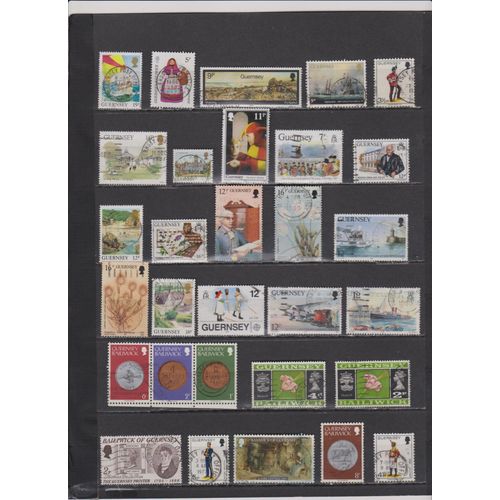 Guernesey Lot De Timbres N°3