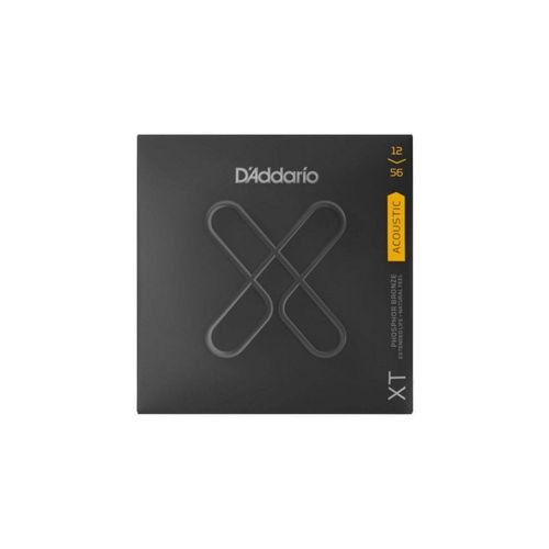 D'addario Xtapb1256 - Jeu Guitare Acoustique Xt Phosph. Bronze - Light Top/Medium Bottom, 12-56