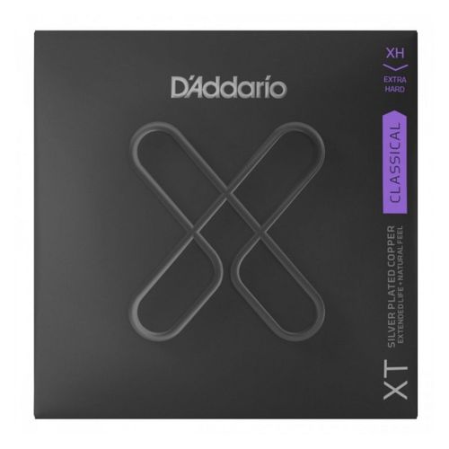 D'addario Xtc44 - Jeu Guitare Classique Xt Silver Plated Copper - Extra Hard Tension