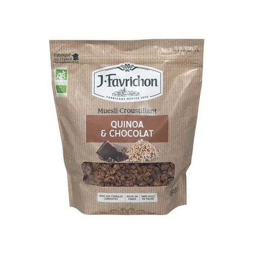 Muesli Croustillant Quinoa Chocolat 500g