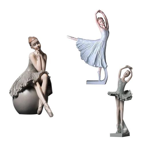 Statue De Danseuse De Ballet En Résine, Sculpture Artistique, Décoration De La Maison, Ornement De Bureau, Pour Votre Bureau/Table À Manger 9109-May14A21752