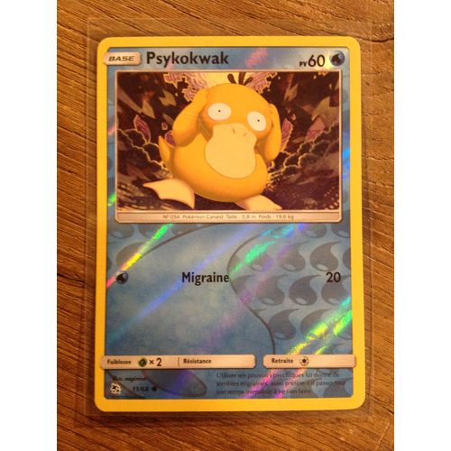 Psykokwak Reverse 11/68 Série Soleil Et Lune Destinées Occultes