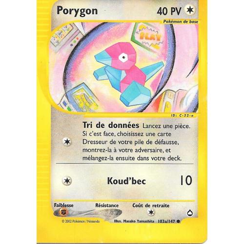 Pokémon - Porygon 103a/147 40 Pv