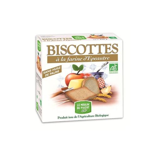 Biscottes Epeautre Huile D'olive 270g