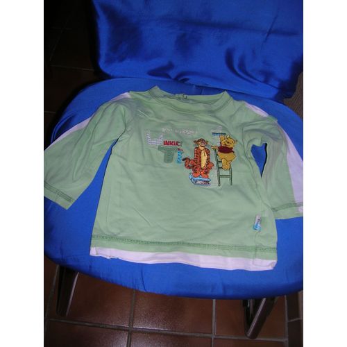 T-Shirt Manches Longues Disney 12 Mois.