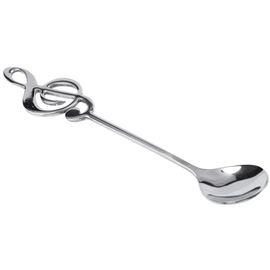 Cuillère À Thé En Acier Inoxydable, 8 Pièces, Thème Musique, Cuillère À Café, Forme De Note, Petite Cuillère À Dessert À Glace, Couverts Créatifs 9109-May14a23711