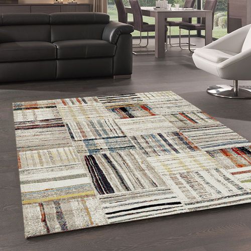 Tapis Chambre 60x110 Tissé Beige Rectangle Motif Berbère Mo 83