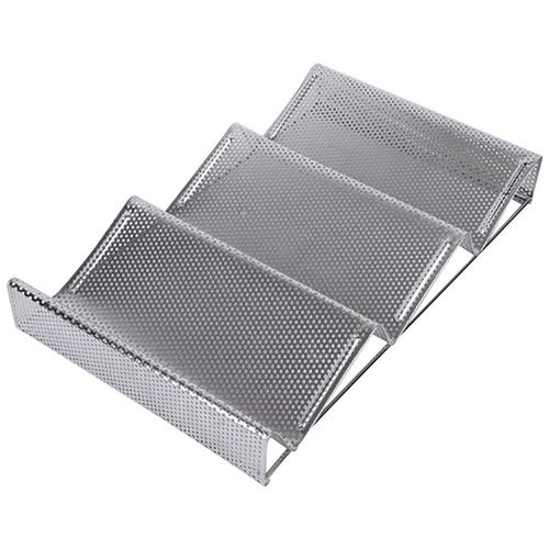 Étagère À Épices À 3 Niveaux En Acier Inoxydable, Garde Manger, Organisateur Pour Congélateur, Support À Épices Pour Réfrigérateur De Cuisine 9109-May14A23670