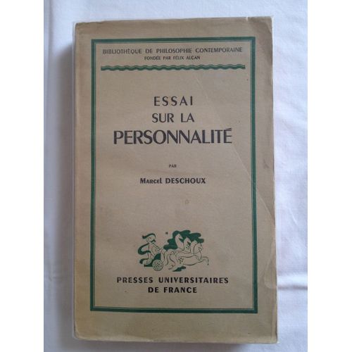 Essai Sur La Personnalité