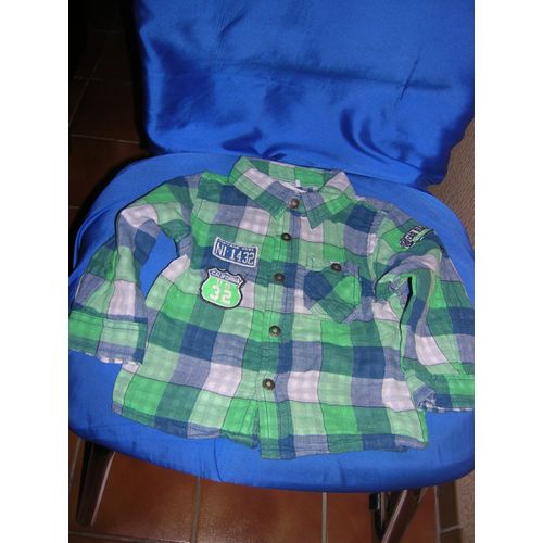 Chemise Name It 6/9 Mois.