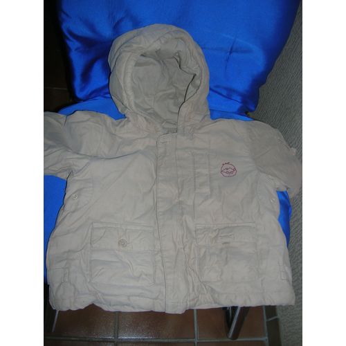 Veste Doublée À Capuche Sergent Major 6 Mois.