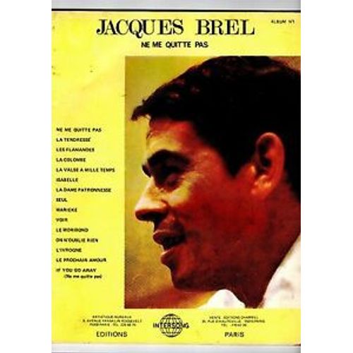 Jacques Brel Ne Me Quitte Pas